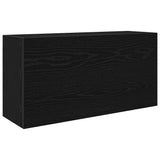 Bathroom Wall Cabinet Black 80x25x40 cm Engineered Wood 860086