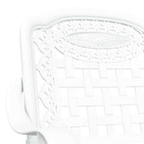 Garden Chair 2 pcs White 55 x 56.5 x 91cm Aluminium 42002372