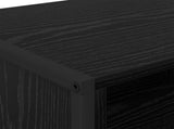 Shoe Cabinet Black Oak 60 x 35 x 44 cm Engineered Wood 886456