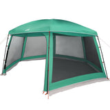 ZNTS Pool Tent with Removable Fly & Mesh Walls Sea Green 618x532 cm 4100629