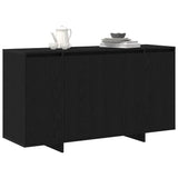 Sideboard Black oak 120 x 41 x 75 cm Engineered wood 3333905