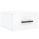 Wall-mounted Bedside Cabinets 2 pcs High Gloss White 35x35x20 cm 829873