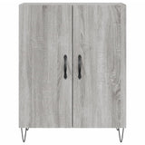 Highboard Grey Sonoma 69.5x34x180 cm Engineered Wood 3198375