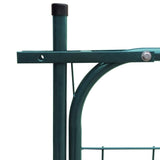 Garden Fence Gate 100x100 cm Green 142292