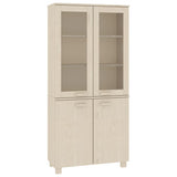 Highboard HAMAR Solid Wood Pine Honey Brown 3100926