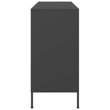 Sideboard Black 100.5x39x79 cm Steel 843096