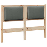 Headboard Other Brown 120 cm Solid pine wood 878965