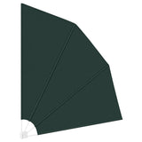 Balcony Privacy Screen 210 x 210 cm Polyester Dark Green 42000937