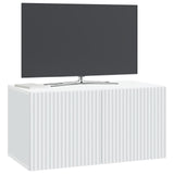 Wall-Mounted TV Cabinet White 59.5 x 31 x 30 cm Engineered Wood 898535