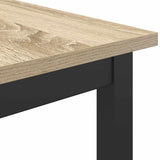 Table Sonoma Oak 100 x 50 x 90.5 cm Engineered Wood and Steel 873733