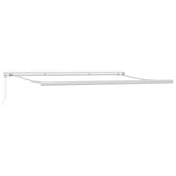 Manual Retractable Awning Burgundy 400x300 cm 3215315