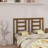 Bed Headboard Honey Brown 141x4x100 cm Solid Wood Pine 818818