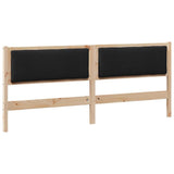 Headboard Other Brown 200 cm Solid pine wood 878936