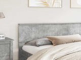 Headboard Concrete Grey Engineered wood 888378