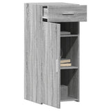 Sideboard Grey Sonoma 40x42.5x93 cm Engineered Wood 846283