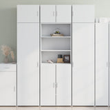 Highboard White 70x42.5x185 cm Engineered Wood 3281371