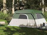 Camping Tent Cabin 4-Person Green Waterproof 94542