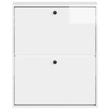 Wall-Mounted Shoe Cabinet BREDA 71 x 17 x 86 cm Engineered Wood 897519