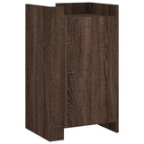 Sideboard Brown Oak 45x35x75 cm Engineered Wood 848401