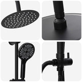 Shower System Black 47 x 20 x 95 cm Stainless Steel 42023407