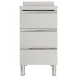 Commercial Kitchen Cabinets with 3 Drawers 2 pcs 50x60x96 cm 3081935