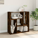 TV Cabinets 2 pcs Smoked Oak 75x30x50 cm Engineered Wood 840790