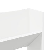 Wall Shoe Cabinet 2 pcs White 80x18x60 cm Engineered Wood 806742