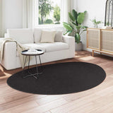 Carpet HUARTE Black 140 x 200 cm Polyester 4103701