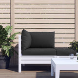 Pallet Cushions 3 pcs Black Oxford Fabric 361780