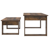 Coffee Table Set 2 pcs Smoked Oak 100 x 50 x 42 cm 8000136