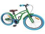 Kids Bike 22'' for 7-12 Years Old Green 42009328