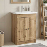 Bathroom under Sink Cabinet Artisan Oak 78.5 x 37.5 x 81 cm 890053