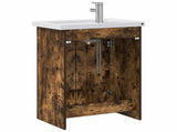 Bathroom Furniture Set Smoked Oak 61 x 40 x 84.5 cm 3404354