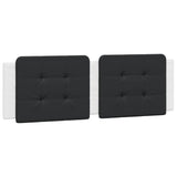 Bed Frame without Mattress "Zadar" White and Black 160x200 cm Faux Leather 3208197