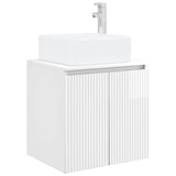 Bathroom Furniture Set 5 pcs High Gloss White 3405997
