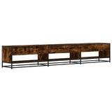 TV Cabinet Smoked Oak 270x40x46 cm Engineered Wood 3300812