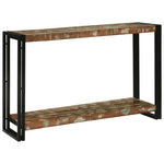 Console Table Multicolour 120 x 33 x 75 cm Solid reclaimed wood 4104735
