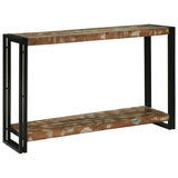Console Table Multicolour 120 x 33 x 75 cm Solid reclaimed wood 4104735