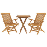 Garden Dining Set Teak Smoothly sanded teak hardwood Medium 3087189