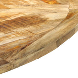 Dining Table 150x76 cm Solid Rough Wood Mango 351710