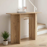 Console Table Artisan Oak 100 x 30 x 75 cm Engineered Wood 8001174