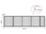 Gabion with 3.5 mm Wire and 10x10 cm Mesh 450x100x150 cm 3463419