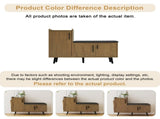 Modern Shoe Bench/ Storage Cabinet, Adjustable Storage Space for Boots or Heels, Asymmetrical Metal N896P457063N