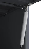 Wall Cabinet for Garage with Gas-lift Door Anthracite 883262