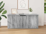 Cat House Grey Sonoma 85 x 55 x 50.5 cm Engineered Wood 8000722
