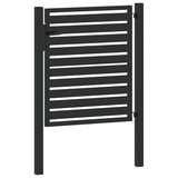 Garden Gate Lockable Black 100x100 cm Aluminium 42004146