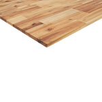 Basin Shelf Wall Mounted Steel and Solid Wood Acacia 3302881
