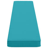 2-Piece Bench Cushions VUGHT 2 pcs 100% Polyester Turquoise 950933