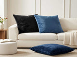 Cushion Cover 6 pcs HEERLEN Light Blue 80 x 80 cm Flannel 913780