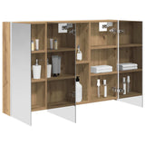 Bathroom Mirror Cabinet Artisian Oak 103.5 x 15.5 x 70 cm 889278